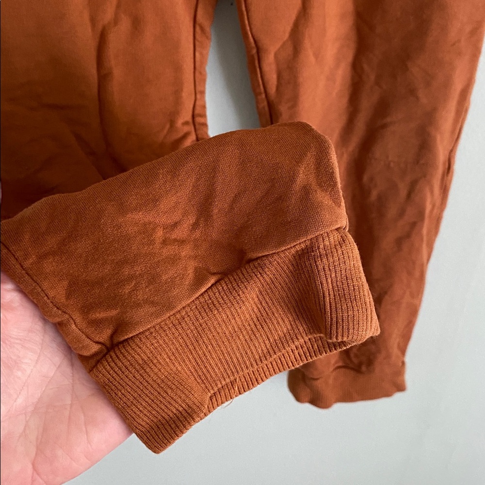 Dream Big Little Boy’s Burnt Orange Jogger Pants Size 7/8 - Picture 3 of 7